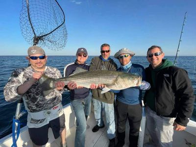 Jersey Shore Fishing Charter - Trophy Striper