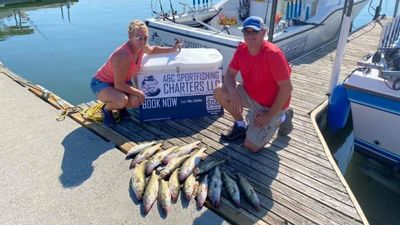 Half-Day Walleye Fishing in Lake Erie