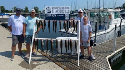 6-hour Walleye Fishing in Lake Erie 