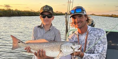 Crystal Beach Fishing Guide | Seasonal Redfish Charter Trip