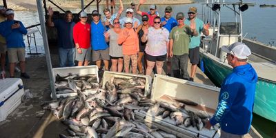 Lake Texoma Striped Bass Fishing Trip