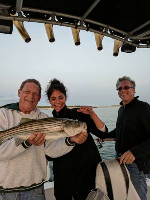 Evening Striped Bass/Bluefish in Cape Cod