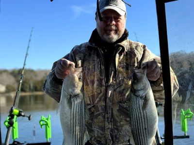 Weekend (8 Hour) Striped Bass/Crappie Fishing Guide Trip