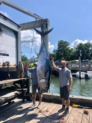 Striper And Tuna Trip in Orleans MA | 10 HR Private Trip