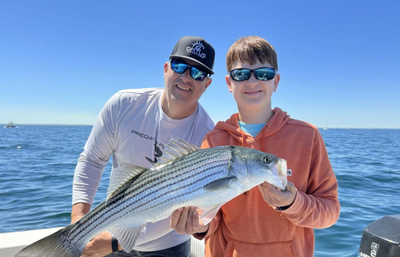 Charter Fishing Cape Cod | Afternoon Half Day Bass and Bluefish Trip Max of 4 guest