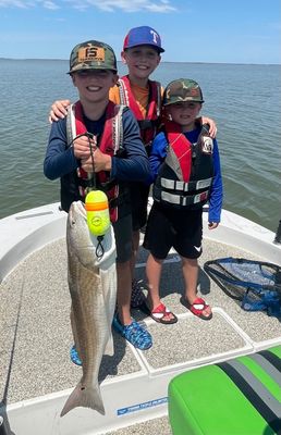 Port Bolivar, Crystal Beach Texas -  Half Day - 5 Hour AM Inshore Bay Fishing Trip 