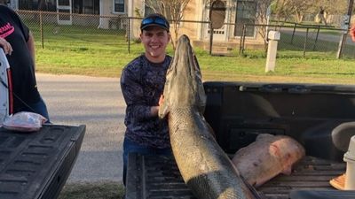 Twisted Arrow Bowfishing- Falcon Lake Alligator Gar