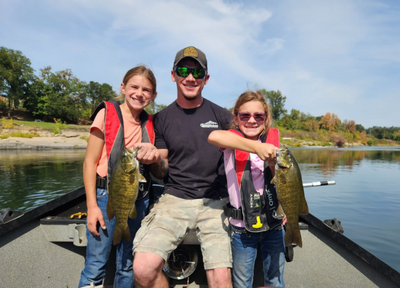 Oregon Coast Charter Fishing | Private  8 Hour Smallmouth Bass Charter Trip