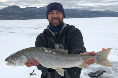 Ice-Fishing Lake Trout (Lake Champlain)