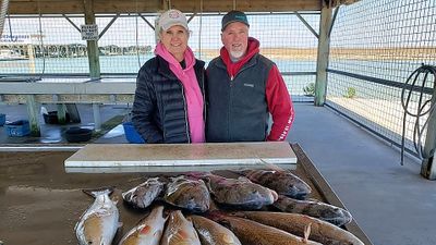 Cast Away for a Full Day: Inshore Fishing Charters in Matagorda. (Weekday trips by appointment only)