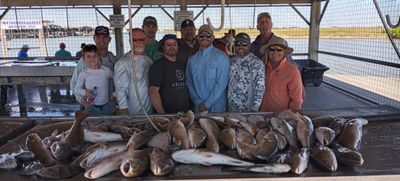 (6 BOAT) Hooked up on Teamwork: Unleash the Fun with Multiple Boat Fishing Charters for Texas Corporate Groups and Retreats. (Weekday trips by appointment only)