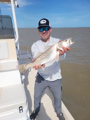 Cast Away for a Full Day: Inshore Fishing Charters in Matagorda. (Weekday trips by appointment only)