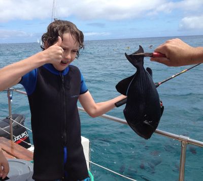 Honolulu, HI 3 Hour Afternoon Family Reef Fishing Cruise