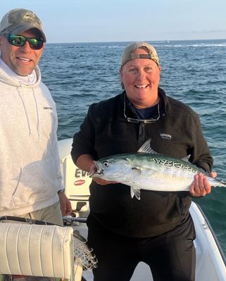 Saltwater boat trip (full day / 8 hours) (Brewster Flats or Monomoy Shoals, Cape Cod)