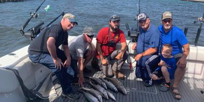 Charter Fishing in Lake Michigan | Morning Charter Trip (6 MAX)