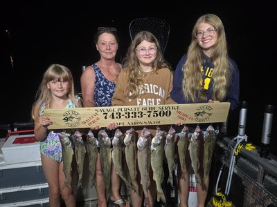 NIGHT WALLEYE | 5 Hour Charter Trip - Monroe