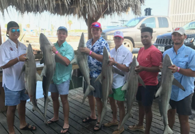 Galveston Shark Fishing | 39' Contender Boat | Jetty/Channel Fishing