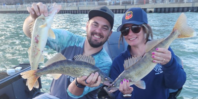 4 HR Detroit River Walleye Fishing