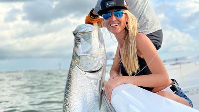 Reeling in Tarpon at St. Petersburg for 6 Hours