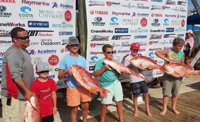 4-Hour Fall Snapper Trip—Gulf Shores, AL