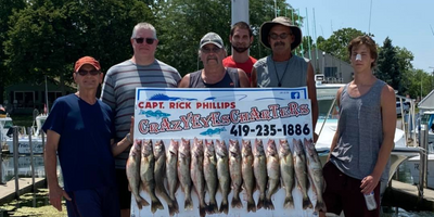 Fishing Charters on Lake Erie | Max of 4 Persons