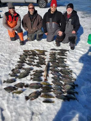 SnoBear Ice Fishing with Ted Takasaki  in South Dakota