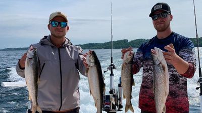 Traverse City, MI Half Day Fishing Charter (Morning)