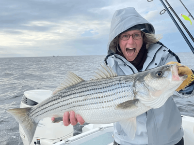 Chesapeake Bay Fishing - Winter Striped Bass C&R 