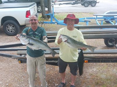 Clarks Hill Striper Fishing