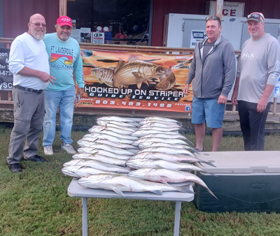 Striper Fishing on Lake Murray (Fall To Spring)