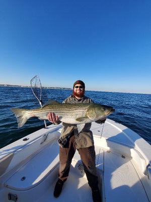 Raritan Bay Striped Bass Fishing