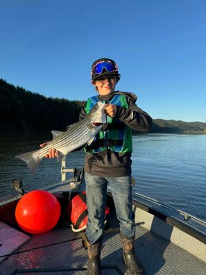 Private 8 Hour Striped Bass Fishing Trip 