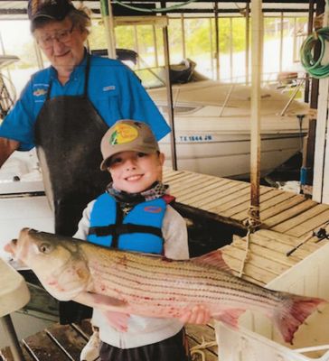 Striped Bass fishing on Lake Texoma, striper capitol of the World