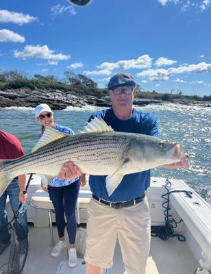 Maine Fishing Charters | 8 Hour Inshore Striped Bass Trip