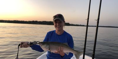 Half Day Striped Bass Trip – Lake Murray (Up to 3 Guests)