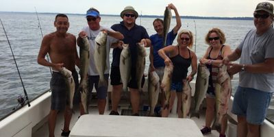 Chesapeake Fishing Charters | Private 6 Hour Half Day Trip PM