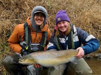 Spring Trout & Bass Trips in Lake Michigan