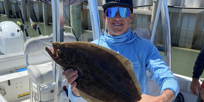 Private 4 To 8 hour Flounder Fishing Trip 