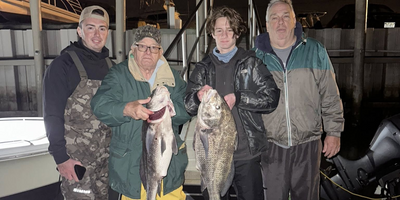 Private 8 Hour Black Drum Fishing Trip 