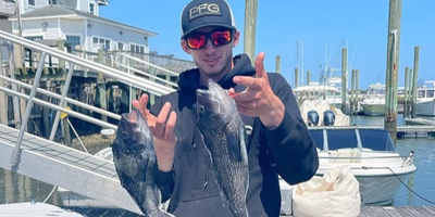 Shared 8 Hour Black Sea Bass Fishing Trip 