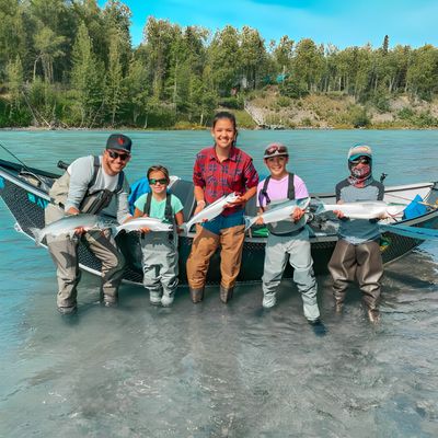 Private 8 Hour River Sockeye Salmon Charter (2 Guests)