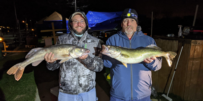 Private 4 Hour Night Walleye Fishing Trip 