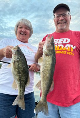 Afternoon 6 Hour Guided Fishing Trip for Bass, Walleye, and Crappie on Table Rock Lake in Branson, MO