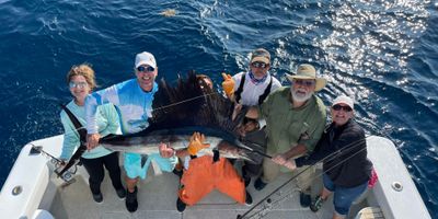 Experience the Ultimate Fishing Challenge with this Islamorada's Swordfishing Trip!