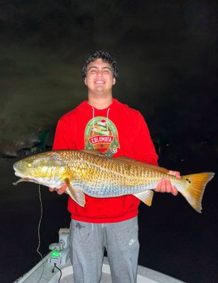 1 Person Night Fishing Trip Galveston Bay