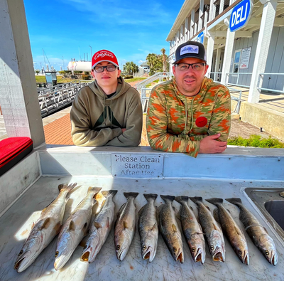 2 Person Fishing Trip Galveston Bay AM or PM 