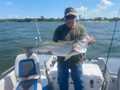 Mid Day Early Afternoon Striper Fishing Trip 