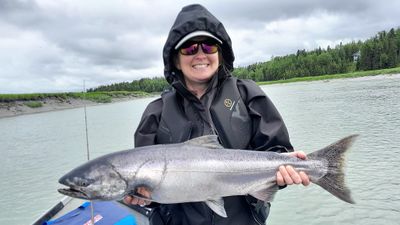 Fishing Guide Kenai River - Silver Salmon