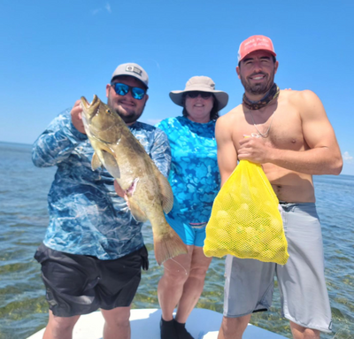 Crystal River Charter Fishing and Scalloping Combo | Private 8 Hour Morning Trip