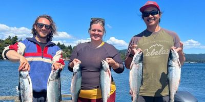 Vancouver Island Fishing Charters | Salmon Trolling Trips